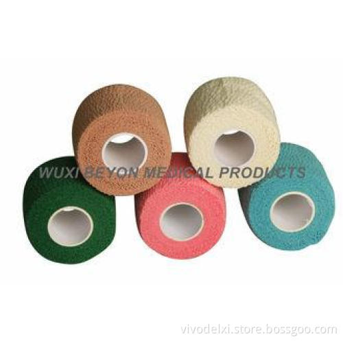 Hand Tear Cotton Cohesive Self Adhesive Bandage Super Soft